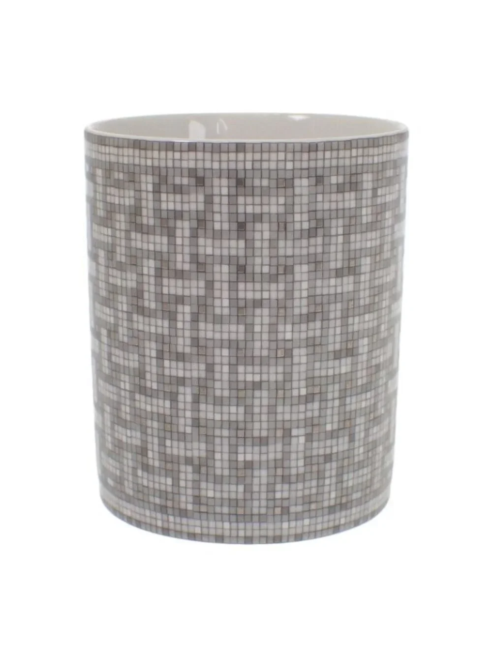 Hermes Mosaic 24 Goods Included Tableware Western Cup Porcelain Gray
